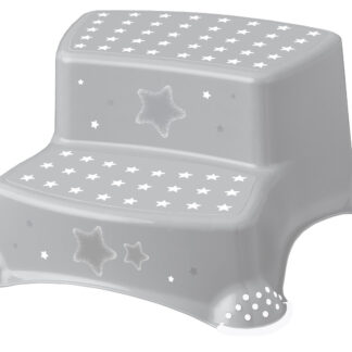 KEEEPER stepenica dupla stars grey 44867