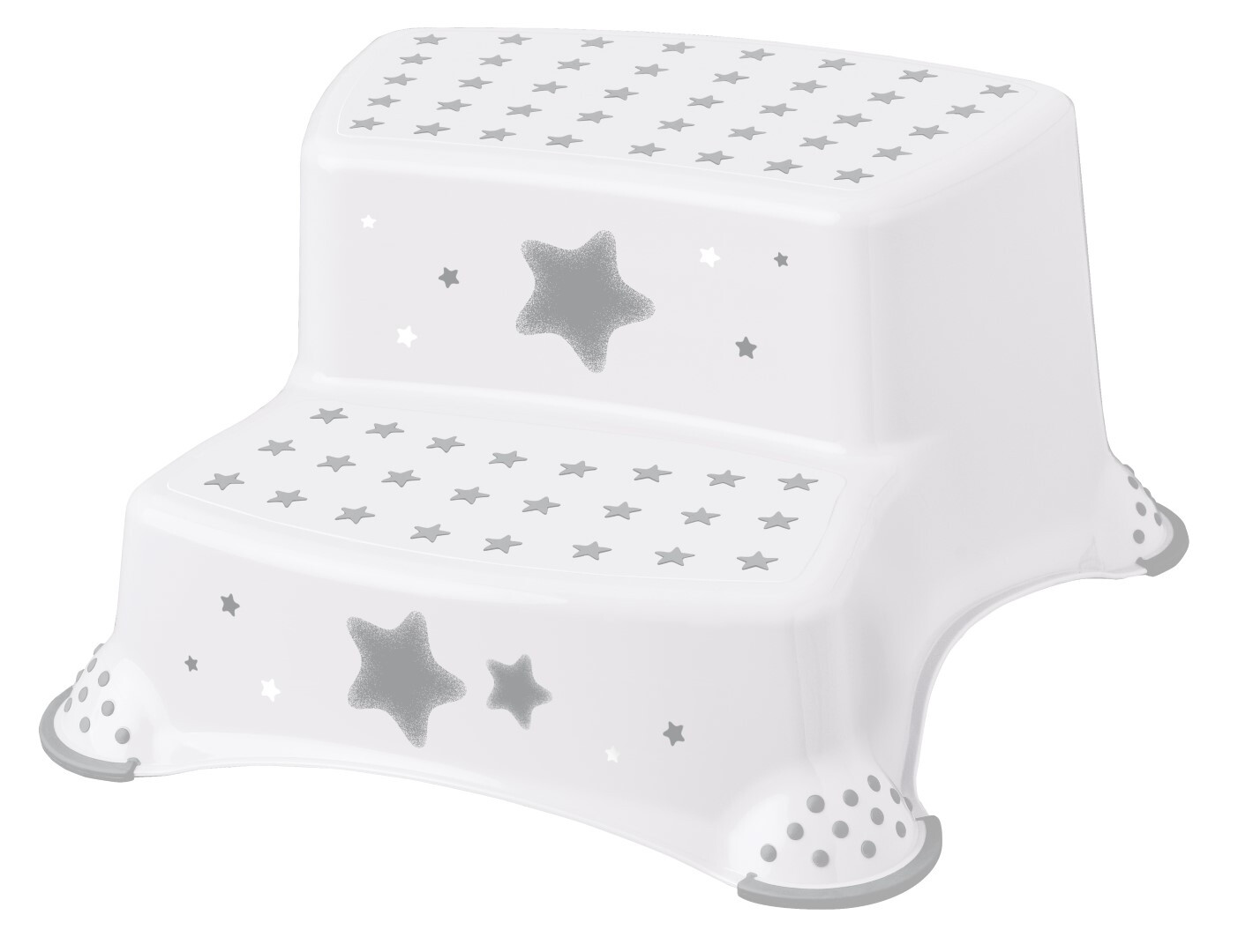 KEEEPER stepenica dupla stars white 44874