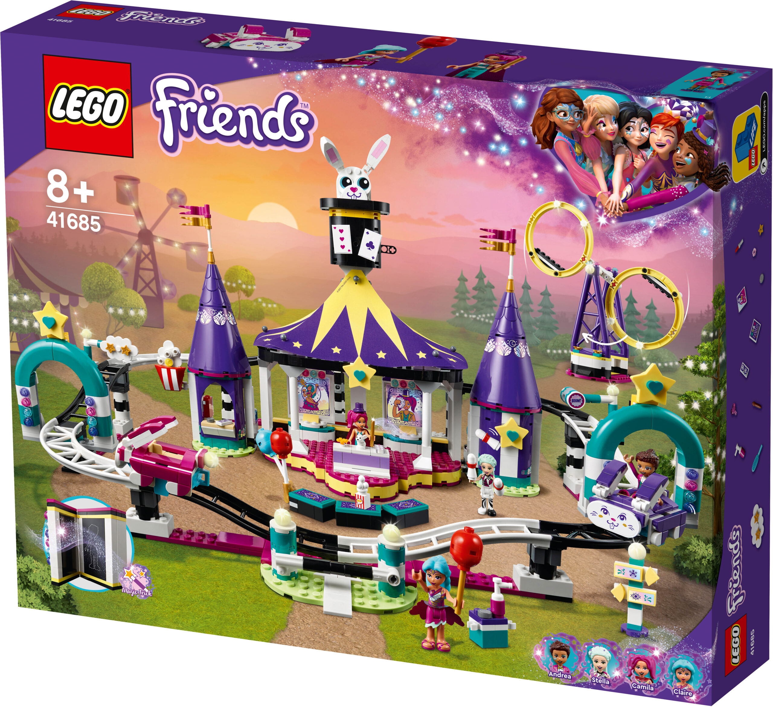 LEGO® FRIENDS 41685 Magična vožnja na sajmu