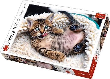 TREFL puzzle 1000 kom, maca 10448