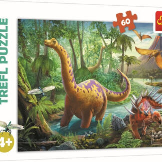 TREFL puzzle 60 kom, dinosauri 17319