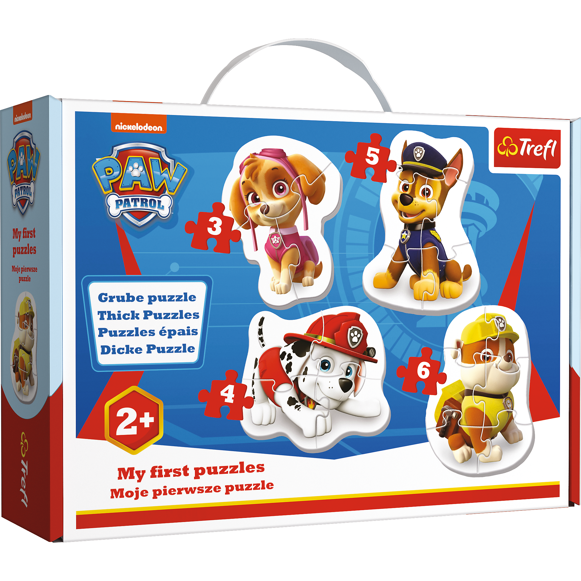 TREFL baby puzzle Paw Patrol (3,4,5,6) 36087