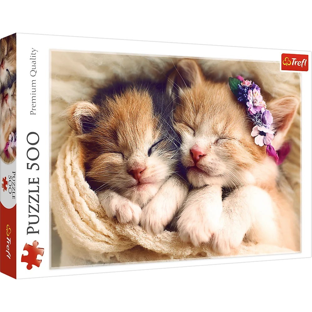 TREFL puzzle 500 kom, mace 37271