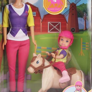 MASEN TOYS lutkin obiteljski dan sa ponijem 366085