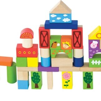 VIGA kocke u kantici farma, 50 kom 50285