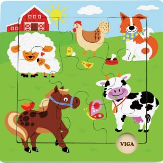 VIGA slagalica životinje sa farme 50837