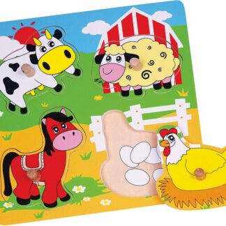 VIGA umetaljka s čepovima životinje sa farme 59562