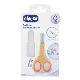 CHICCO škarice s tupim vrhom narančaste 0591200